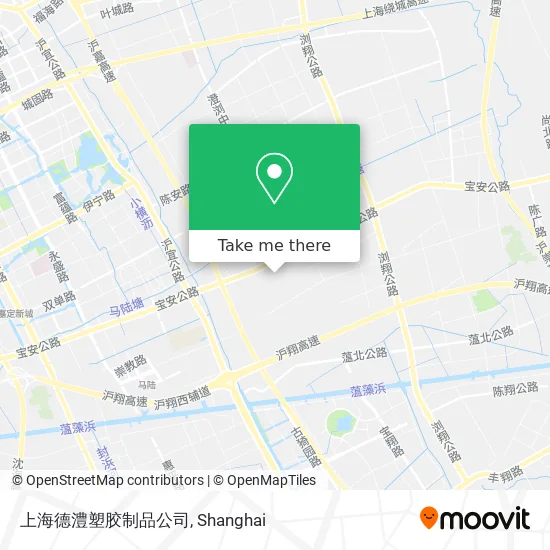 上海德澧塑胶制品公司 map