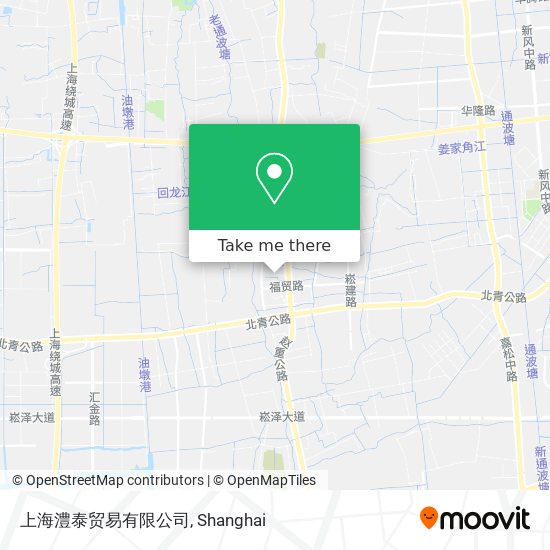 上海澧泰贸易有限公司 map