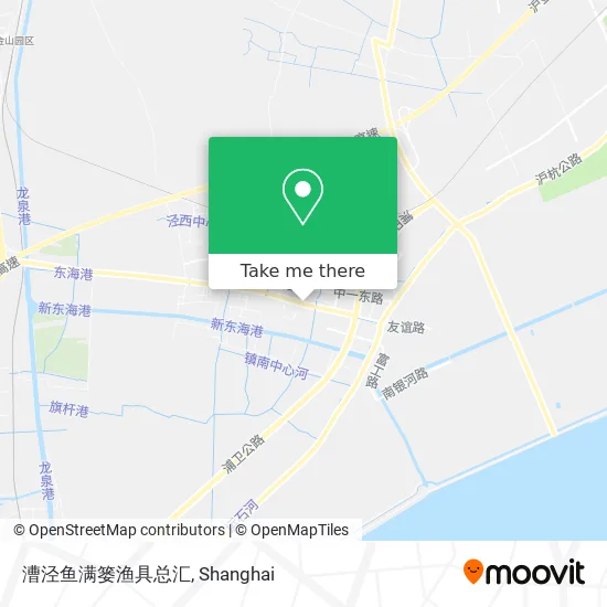 漕泾鱼满篓渔具总汇 map