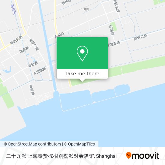二十九派.上海奉贤棕榈别墅派对轰趴馆 map