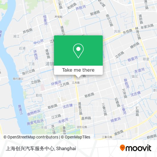 上海创兴汽车服务中心 map