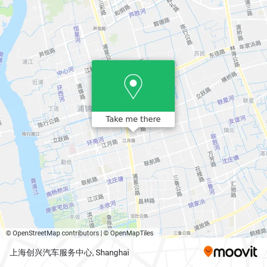 上海创兴汽车服务中心 map