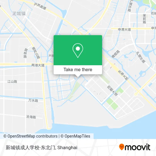 新城镇成人学校-东北门 map