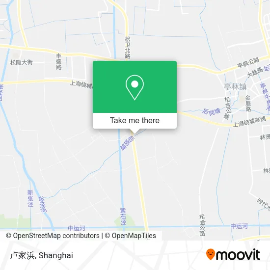 卢家浜 map