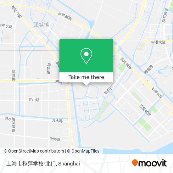 上海市秋萍学校-北门 map