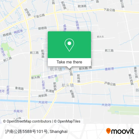 沪南公路5588号101号 map