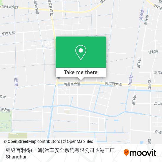 延锋百利得(上海)汽车安全系统有限公司临港工厂 map