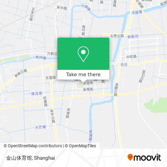 金山体育馆 map