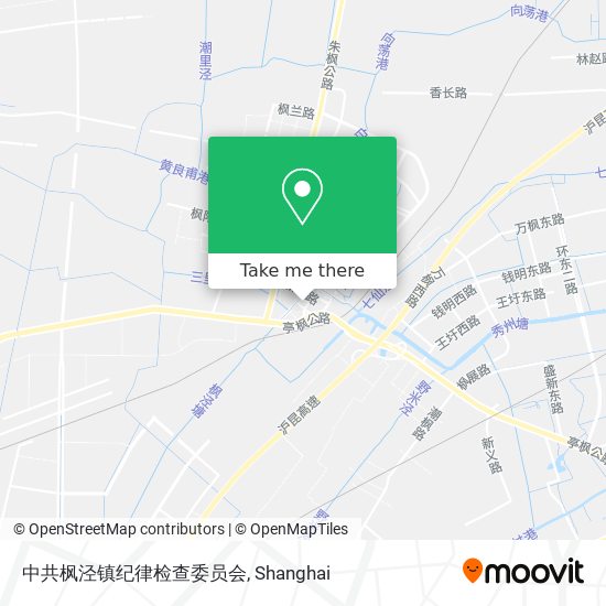 中共枫泾镇纪律检查委员会 map