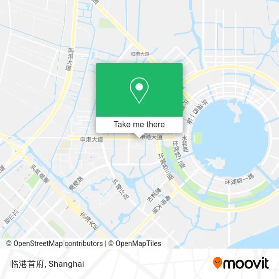 临港首府 map