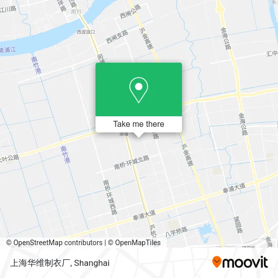 上海华维制衣厂 map