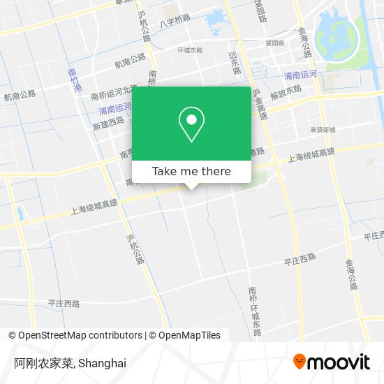 阿刚农家菜 map