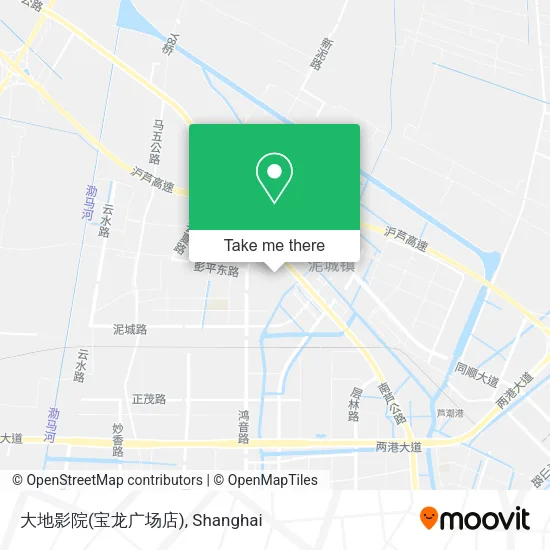 大地影院(宝龙广场店) map