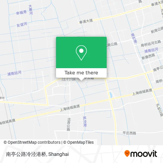 南亭公路冷泾港桥 map