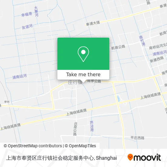 上海市奉贤区庄行镇社会稳定服务中心 map