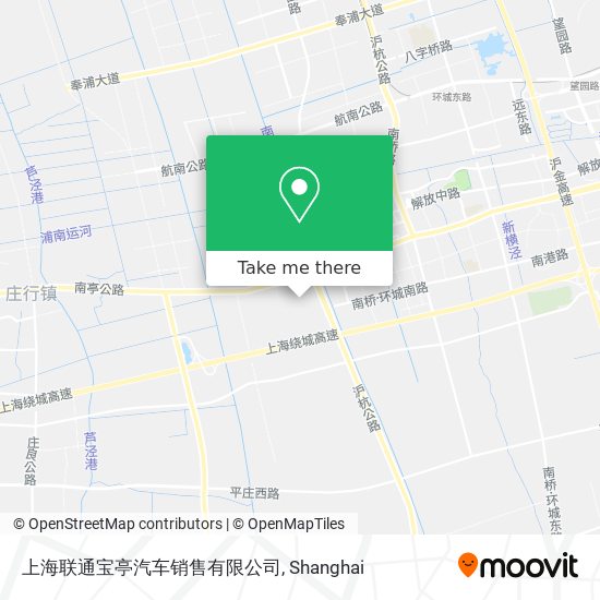 上海联通宝亭汽车销售有限公司 map