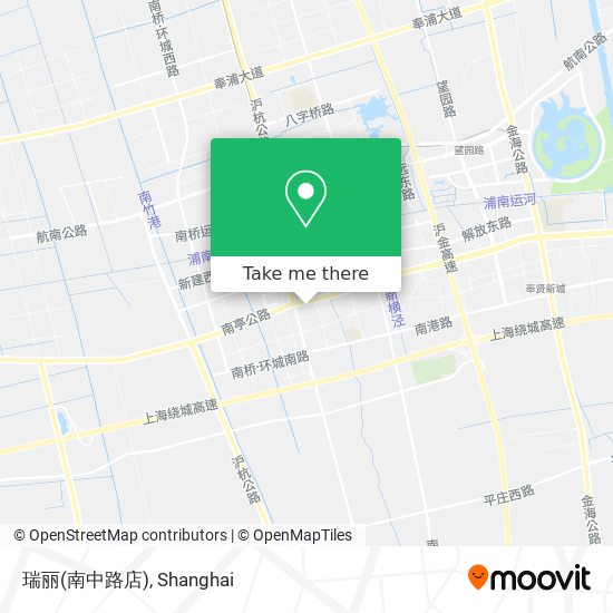 瑞丽(南中路店) map