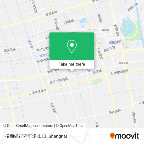 招商银行停车场-出口 map