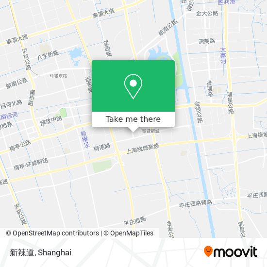 新辣道 map
