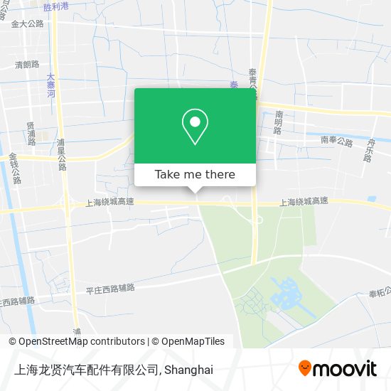 上海龙贤汽车配件有限公司 map