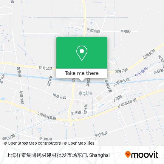 上海祥奉集团钢材建材批发市场东门 map