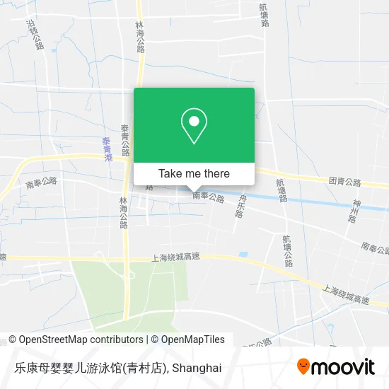 乐康母婴婴儿游泳馆(青村店) map