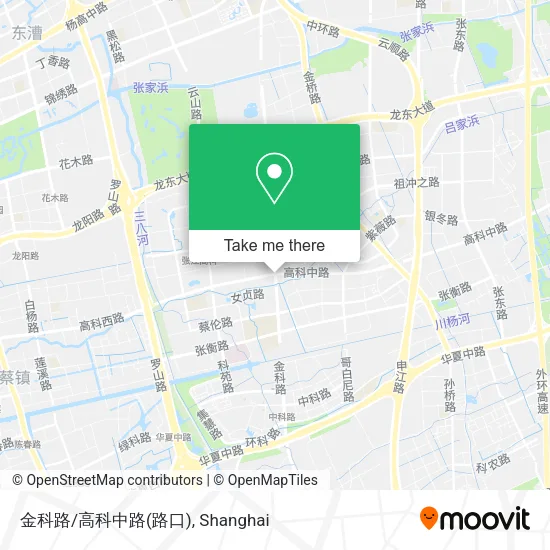 金科路/高科中路(路口) map