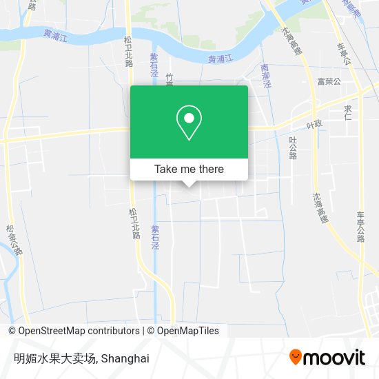 明媚水果大卖场 map