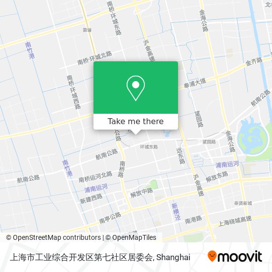 上海市工业综合开发区第七社区居委会 map