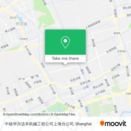 中核华兴达丰机械工程公司上海分公司 map