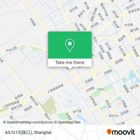 A5/G15(路口) map