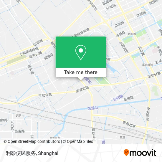 利影便民服务 map