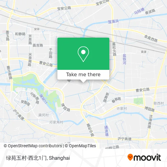 绿苑五村-西北1门 map