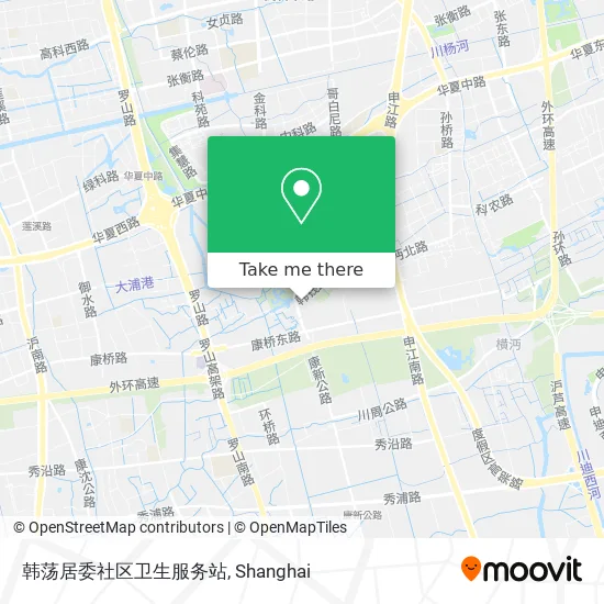 韩荡居委社区卫生服务站 map