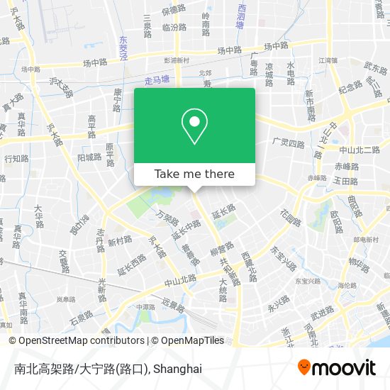 南北高架路/大宁路(路口) map