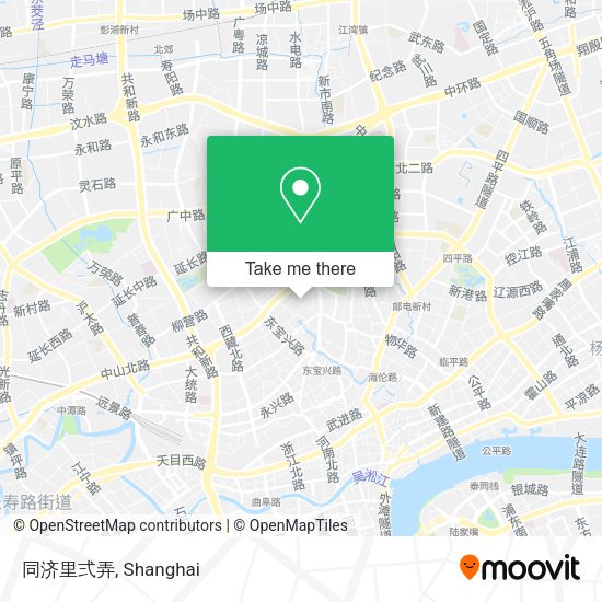同济里弍弄 map