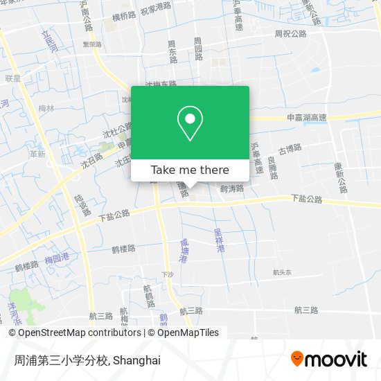 周浦第三小学分校 map