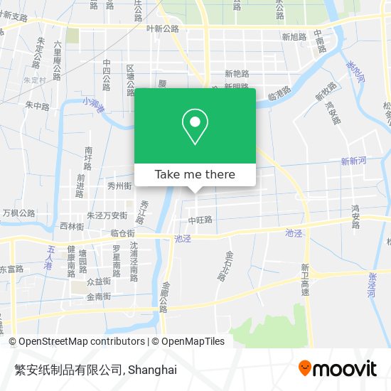 繁安纸制品有限公司 map