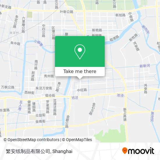 繁安纸制品有限公司 map