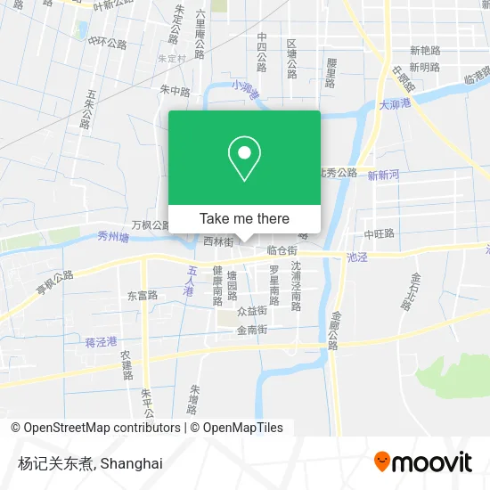 杨记关东煮 map