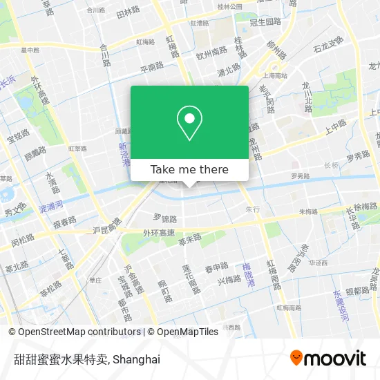 甜甜蜜蜜水果特卖 map
