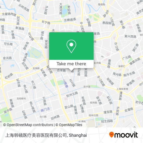 上海韩镜医疗美容医院有限公司 map