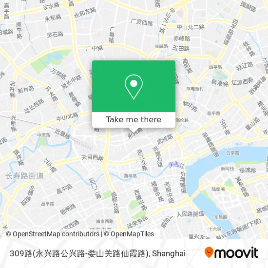 309路(永兴路公兴路-娄山关路仙霞路) map