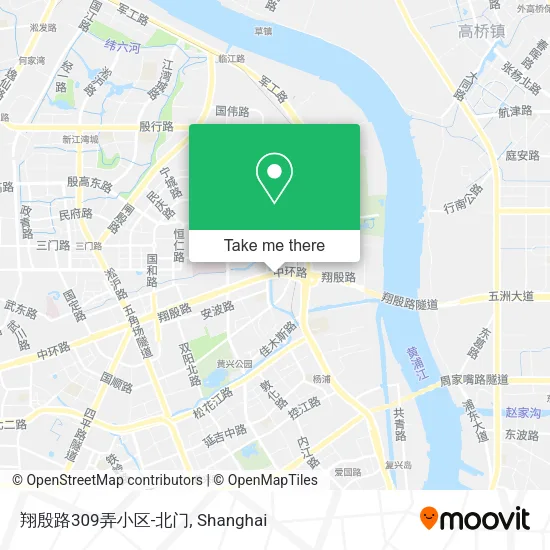 翔殷路309弄小区-北门 map