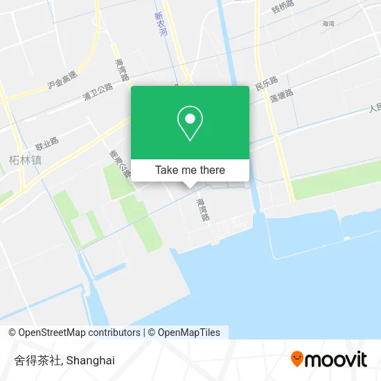 舍得茶社 map