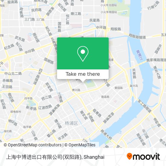 上海中博进出口有限公司(双阳路) map