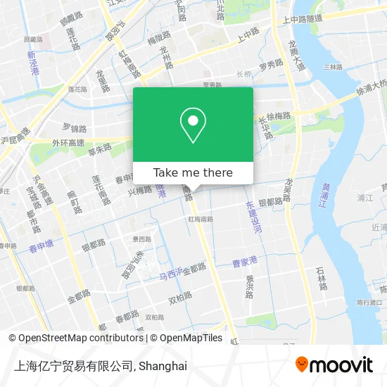 上海亿宁贸易有限公司 map