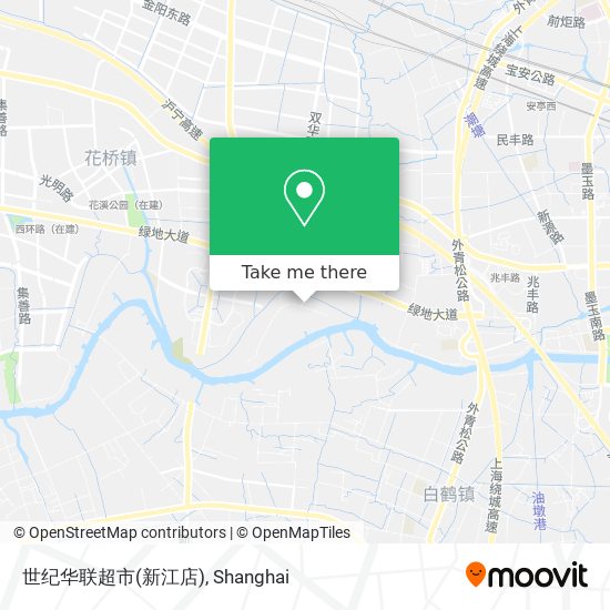 世纪华联超市(新江店) map