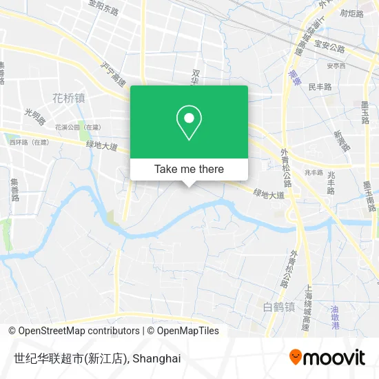 世纪华联超市(新江店) map