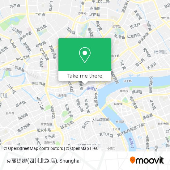 克丽缇娜(四川北路店) map